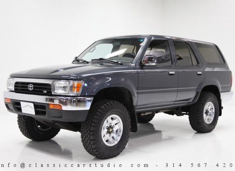 1993 Toyota 4Runner SR5 V6 SUV | Classic Car Studio Toyota Forerunner, 1990 Toyota 4runner, Toyota 4runner 1995, Toyota Sequioa, Toyota Sw4, Toyota Surf, Car Studio, Korean Cars, Toyota Tacoma 4x4