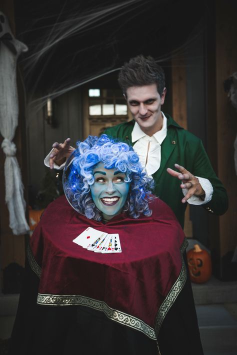 The Haunted Mansion Costume, Haunted Mansion Ghost Costume, Haunted Mansion Couples Costume, Diy Haunted Mansion Costume, Halloween Costumes With Lights, Haunted Mansion Bride Costume, Disney Haunted Mansion Costume, Haunted Mansion Family Costume, Madam Leota Costume