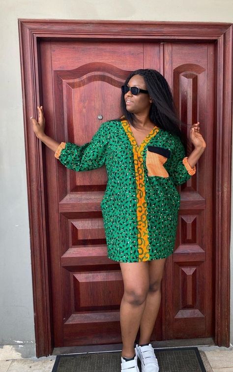 Simple Ankara Short Gown Styles For Plus Size, Africa Fashion Style Outfits Ankara, Africa Fashion Woman Dress 2021, Casual Ankara Dresses For Women, Shift Dress Ankara, Africa Fashion Woman Dress, Casual Ankara Outfits For Women, Free Ankara Short Gown Styles, Casual Ankara Styles