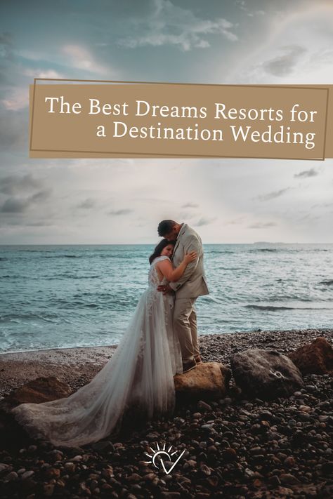 Imagine exchanging your vows surrounded by the azure waters of the Mexican coastline or the swaying palm trees of the Caribbean. With Dreams Resorts, these dream destinations can become reality, providing the perfect setting for your once-in-a-lifetime event. Let our guide to the best Dreams Resorts for destination weddings inspire you to start planning the wedding of your dreams. Best Mexico Wedding Resorts, Resorts In Mexico, Dream Wedding Locations, Dreams Tulum, Mexico Wedding Venue, Secrets Resorts, Wedding Resort, Dreams Resorts, Family Friendly Resorts