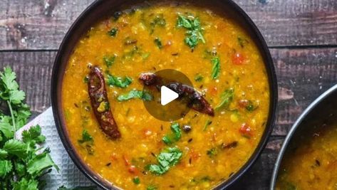 Bhaswati B on Instagram: "Here's the video of the week - an easy and delicious version of the classic Dal fry. Delicious toor or arhar ki dal made using robust Indian spices and condiments, this Dal fry recipe is a keeper. Dal recipes somehow always turn up doing the best on the blog, so I had to add this version of a dhaba style Dal fry. I hope you try it soon. Don't forget to tag me in your posts if you do. For full video, click on the link in my bio.

Music by HookSounds

#videopost #videooftheday #foodvideo #sogood #yum #slurrpitup #dalfry #dalfrytadka #vegfood #indiancuisine #indiancooking #healthyfood #cookinggram #foodvideo #foodvideos #indianfoodbloggers #foodtalkindia #dal #arhardal #toordal #comfortfood #soulfood #newontheblog #weekendfood #friday" Dal Fry Recipe, Bio Music, Dal Recipes, Dal Fry, Dal Recipe, Indian Spices, Indian Cooking, Turn Up, Soul Food