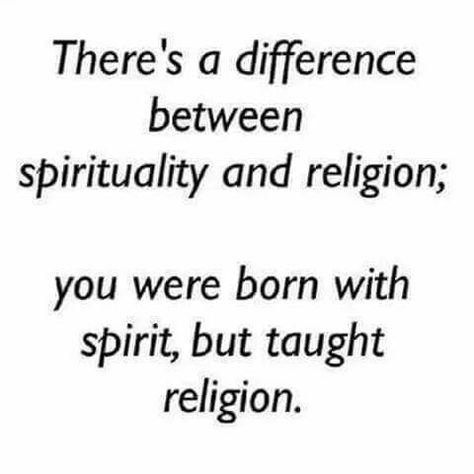 Spirituality vs religion Spiritual Vs Religious, Spirituality Vs Religion, Religion Vs Spirituality, Evolution Of Life, Energy Healing Spirituality, Jesus Prayer, World Religions, Spiritual Guides, Biblical Quotes