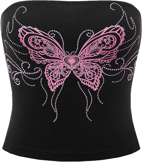 Butterfly top outfit