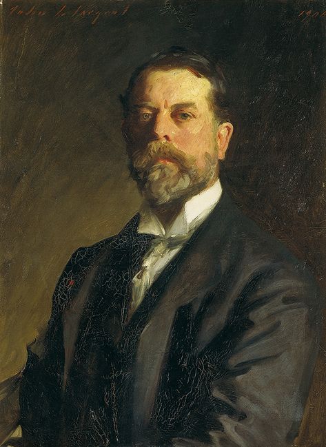 Self-Portrait-Sargent, Sargent: Artists and Friends- at The Met, on www.CourtneyPrice.com John Sargent, Self Portrait Artists, Landscape Italy, American Impressionism, Living In London, John Singer Sargent, Painting Landscape, Portrait Artist, Famous Artists