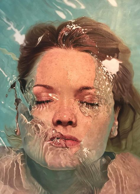 Underwater Portrait, Bath Photography, Art Alevel, Underwater Painting, Girl In Water, Underwater Art, Photographie Portrait Inspiration, Watercolor Projects, Quirky Art