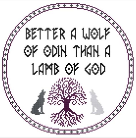 Viking Pixel Art, Witchy Cross Stitch Patterns Free, Norse Pixel Art, Viking Cross Stitch, Viking Designs Pattern, Viking Cross Stitch Pattern, Norse Crochet Patterns, Vikings Cross Stitch, Pagan Cross Stitch Patterns Free