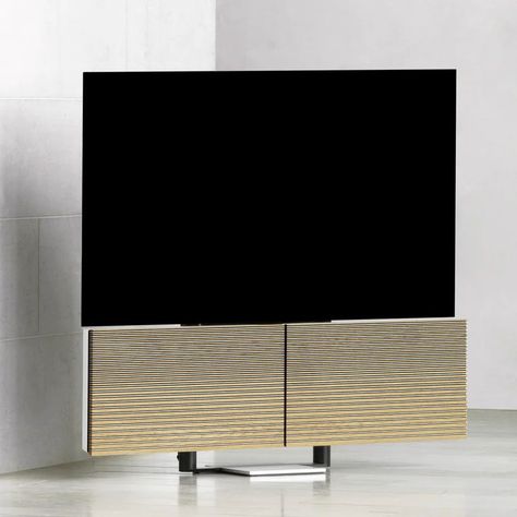 Bang & Olufsen Beovision Harmony 97” OLED TV is a Work of Art That Offers a World-Class Viewing and Audio Experience Sound And Vision, Oled Tv, Bang Olufsen, Bang And Olufsen, New Dimension, Electronics Design, Tv Console, Vintage Electronics, Entertainment System