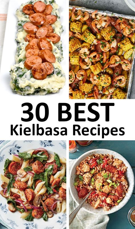 Turkey Kielbasa Recipes, Easy Kielbasa Recipes, Kilbasa Sausage Recipes, Kielbasa Sausage Recipes, Polish Sausage Recipes, Grilled Kielbasa, Bbq Favorites, Smoked Sausage Casserole, Kielbasa Recipe