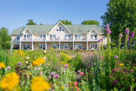 Timeless Coastal Maine Hotel | Sebasco Harbor Resort in Phippsburg Wet Bar Sink, Lodge Room, Maine Cottage, Coastal Maine, Keurig Coffee Makers, Seaside Cottage, Private Deck, Rustic Cottage, Hotel Management