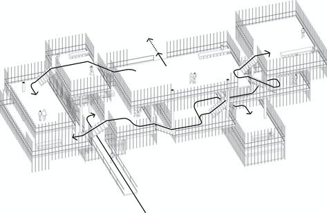 Circulation Pathway Conceptual Model Architecture, Concept Models Architecture, Architecture Concept Diagram, Poor Circulation, Architecture Design Drawing, Building Concept, Architecture Model House, Concept Diagram, Architecture Concept Drawings