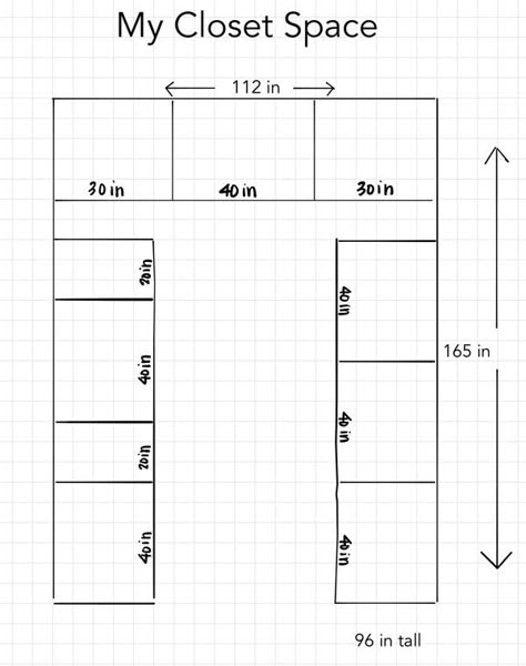 A Step-by-Step Guide: How To Plan Your IKEA PAX Closet Master Closet Wall Decor, Ikea Closets Walk In, How To Design A Walk In Closet, Ikea Pax Small Walk In Closet, His And Hers Closet Layout, Ikea Pax Closet Small Spaces, Ikea Master Closet, Walk In Closet Dimensions Layout, Pax Wardrobe Layout