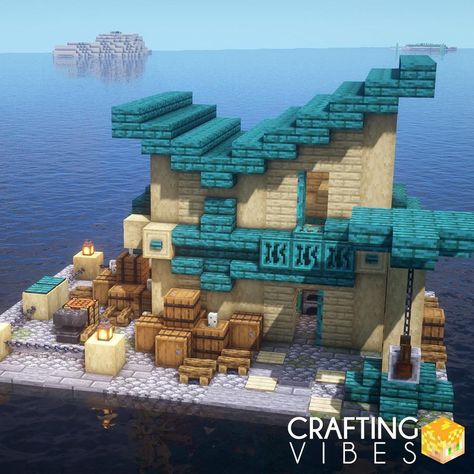 Case Minecraft, Bangunan Minecraft, Minecraft Castle, Minecraft Room, Cute Minecraft Houses, Minecraft Plans, Instruções Origami, Minecraft Tips, Minecraft Construction