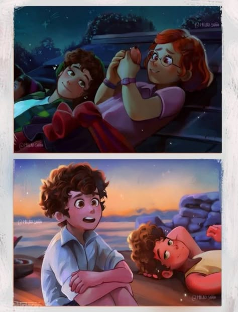 Turing Red, Luca X Alberto, Lucas Movie, Disney Ships, Photo Study, Gay Fish, Images Disney, Turning Red, Cartoon Crossovers