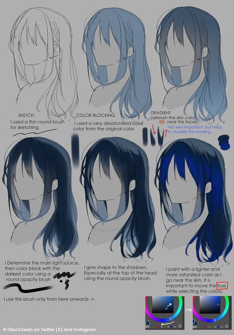 Concept Art Tutorial, Digital Painting Techniques, Digital Art Beginner, Art Tools Drawing, 캐릭터 드로잉, Arte Sketchbook, Digital Painting Tutorials, Anime Drawings Tutorials, Art Tutorials Drawing