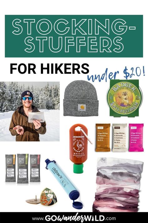 Gifts For Hikers, Hiking Snacks, Tiger Balm, Stocking Stuffers For Her, Hiker Gifts, Hiking Essentials, Hiking Gifts, Hiking Tips, Outdoor Lover