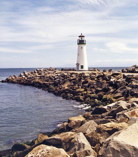 California Lighthouses, Harbor Lights, Roof Lantern, Copper Roof, Red Day, Merchant Marine, Monterey Bay, California Travel, Solo Travel