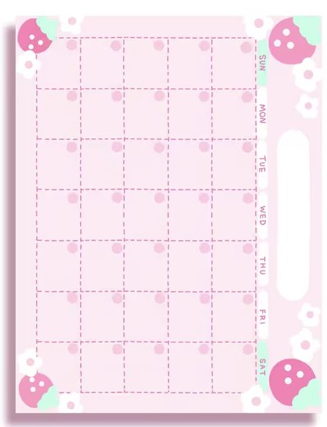 Kawaii List Template, Sanrio School Schedule, Kawaii Timetable, Hello Kitty Stuff To Print, Cute Things To Print Out, Stuff To Print Out, Cute Things To Print, Things To Print Out, Kawaii To Do List