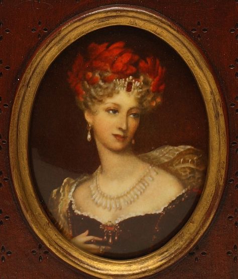 Antique Portraits, Miniature Portraits, Historical Painting, The Continental, Beautiful Lady, Historical Art, Vintage Portraits, Portrait Gallery, Fashion Portrait