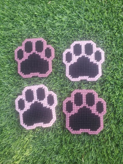 Dog paw print craft