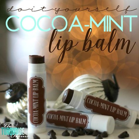 Your lips with LOVE you! Luxurious Cocoa-Mint Lip Balm | Recipe at TheTurquoiseHome.com Lip Balm Recipe, Mint Lip Balm, Diy Lip Balm Recipes, Balm Recipe, Lip Balm Containers, Lip Balm Recipes, Homemade Lip Balm, Makeup Powder, Diy Lip Balm