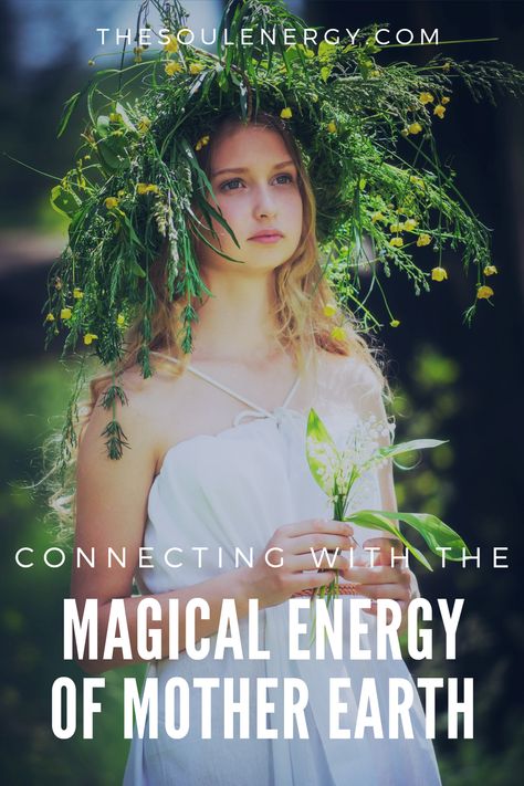 Connecting with the magical energy of Mother Earth Soul Energy, Earth Magic, Cottage Witch, Element Earth, Touch Love, Forest Bathing, Akashic Records, Energy Healer, Nature Sounds