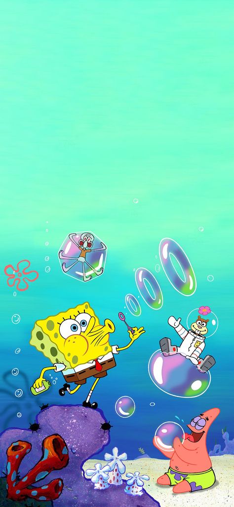 Sponge Bob Wallpaper, Spongebob Wallpaper Iphone, Spongebob Icon, Spongebob Iphone Wallpaper, Spongebob Christmas, Spongebob Cartoon, Spongebob Drawings, Pretty Wallpaper Ipad, Vaporwave Wallpaper