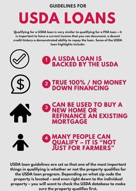 Refinancing Mortgage Tips, Usda Home Loan First Time, Usda Loan Requirements, Payoff Mortgage Early, Usda Loan, Paying Off Mortgage Faster, Mortgage Loan Originator, Buying First Home, Real Estate Infographic