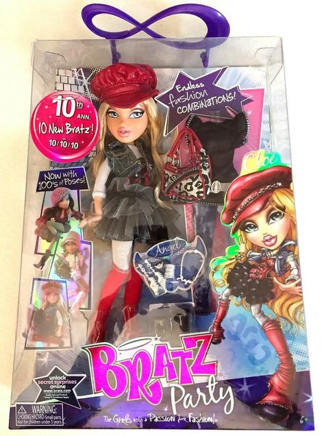 Bratz Party, Pink 2000s, Black Bratz Doll, Bratz Doll Outfits, Gift Wishlist, Brat Doll, Bratz Girls, Barbie Fashionista, Bratz Doll