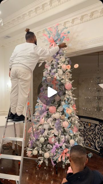 Lance Devereux on Instagram: "🎄✨ Watch me and my little elves bring some magic to this candy & treats-themed tree! 🍭🍬 This sweet theme is always a fan favorite, and we’re adding a new twist this season! Can’t wait to share it with you all! 😍 What Christmas tree themes are on your wishlist this year? 🎅🏾🎁

#holidaymagic #christmas #christmastree #holidaydecor #candyland #viral #beforeandafter #DeckTheHalls #laborday" Candy Theme Christmas Tree Ideas, Candy Land Christmas Trees, Christmas Tree Candyland Theme, Sweet Theme Christmas Tree, Candyland Christmas Tree Ideas, Candy Christmas Tree Ideas, Candyland Candy Bar, Christmas Tree Candy Theme, Sweets Christmas Tree Theme