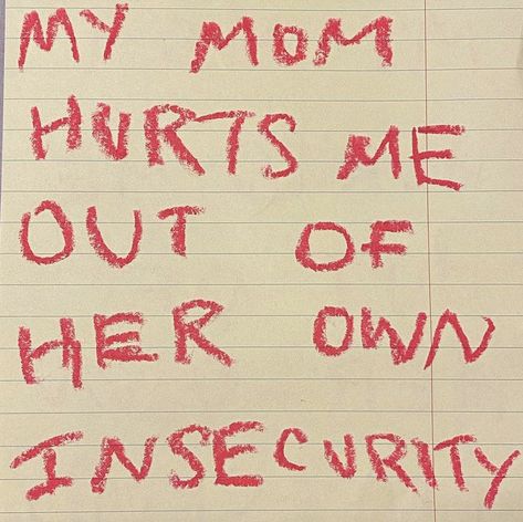 Thought Daughter Core, Mother Issues, Family Issues Quotes, Toxic Quotes, Thought Daughter, I Love My Mom, Love My Mom, Bad Mom, Unspoken Words