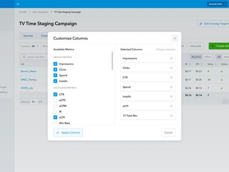 Back in 2013 I helped a client to design their Ad Server and Publisher/Advertiser Dashboard. The UX patterns still work pretty well today, but the visuals looked a bit outdated after a full 6 years... Modal Window, Ui Design Dashboard, Ui Patterns, Ui Components, Ui Design Website, Dashboard Ui, Dashboard Design, App Ui Design, Website Design Inspiration