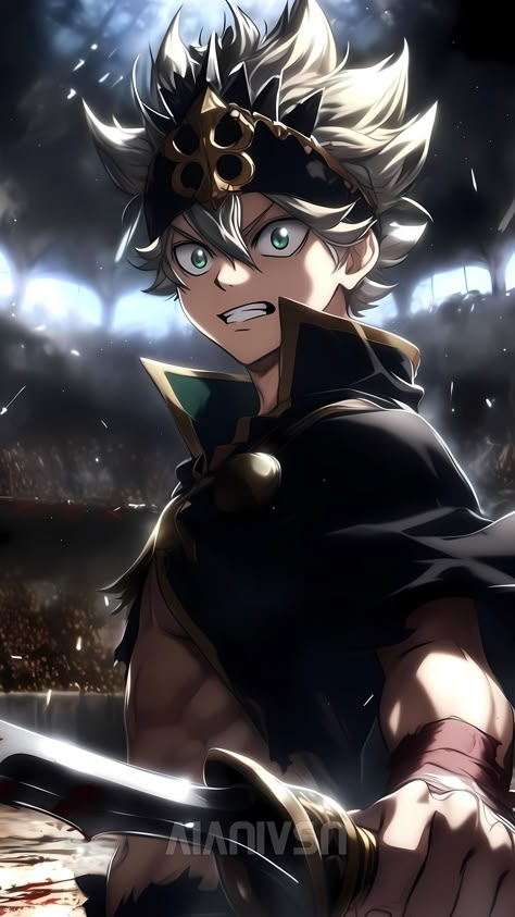 Prepare for battle like never before! Asta steps into the arena with the fierce spirit of a gladiator, ready to take on any challenger in his path. In this anime-style reimagining, the anti-magic warrior trades his grimoire for a gladius, channeling his unyielding determination into every strike. Whether it’s facing off against mages or monsters, Asta is here to prove that strength isn’t just about magic—it's about heart, courage, and the will to fight till the end. Join the fight, and wit... About Heart, Wolf Spirit Animal, Recent Anime, Wolf Spirit, Wallpaper Animes, The Arena, Cool Anime Wallpapers, Graphic Wallpaper, Manga Boy