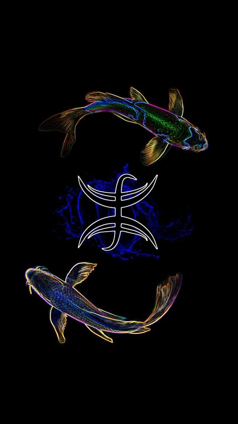 Pisces Constellation Art, Pisces Flower, Fancy Letter M, Pieces Zodiac, Capricorn Art, 12 Cung Hoàng Đạo, Swag Wallpaper, Animal Tattoo Ideas, Yin Yang Art