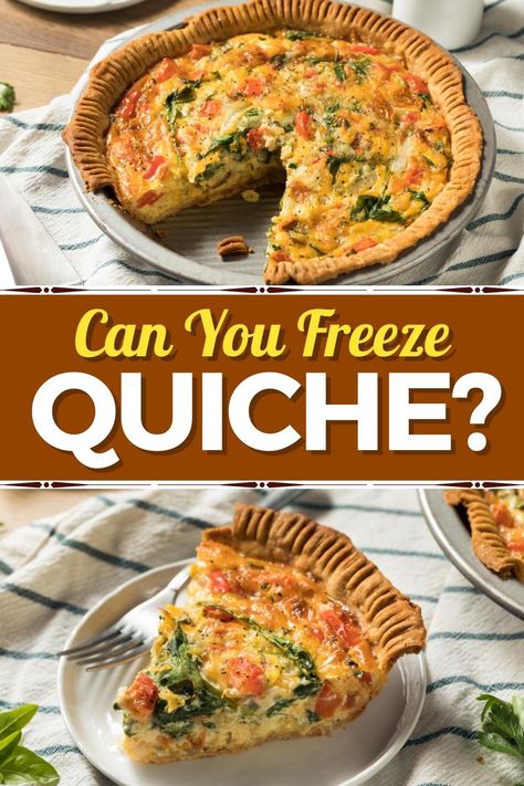 Freezing Quiche How To, Frozen Quiche Recipe, How To Freeze Quiche, Can You Freeze Quiche, Freezer Quiche, Freezing Quiche, Freeze Quiche, Frozen Quiche, Asparagus Quiche Recipes