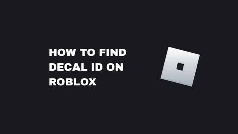 A lot of Roblox players may want Decals, but due to how large the game environment is, it may be tricky to identify decals. In this article, you will learn how to find Decal ID on Roblox. Roblox Decal Id, Roblox Account, Game Environment, How To Find, The Game