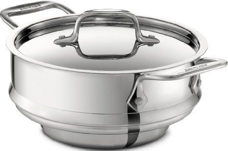 All-Clad 59915 Stainless Steel All-Purpose Steamer with Lid Cookware, Silver Double Boilers, Sauce Pans, Vegetable Steamer, Steamer Basket, Steamer Recipes, Steam Cooking, Stainless Steel Dishwasher, Cookware Sets, Easy Casserole