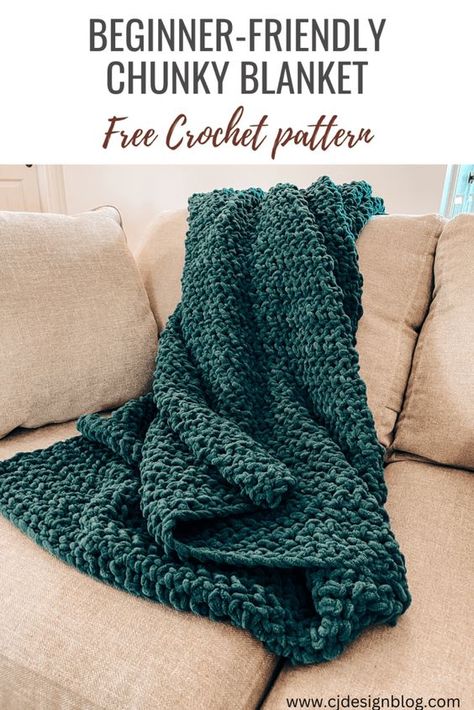 Chunky Blanket Pattern, Bulky Yarn Crochet, Chunky Yarn Blanket, Chunky Yarn Crochet, Chunky Crochet Blanket Pattern, Crochet Throw Pattern, Throw Blanket Pattern, Chunky Crochet Blanket, Crochet Blanket Pattern Easy