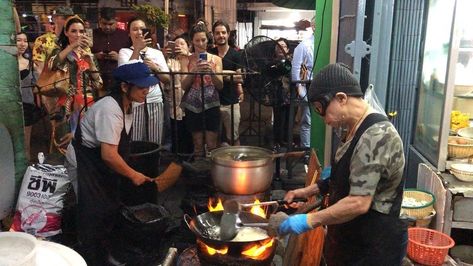 JAY FAI (เจ๊ไฝ)⭐️ on Instagram: “Crab Omelette 🔥🔥🔥🍳🦀🔥🔥🔥 #jayfaibangkok  #jayfai #crabomelette  #streetfood #streetfoodinbangkok” Jay Fai, Crab Omelette, Cheese Fondue, Crab, Jay, Ethnic Recipes, On Instagram, Instagram