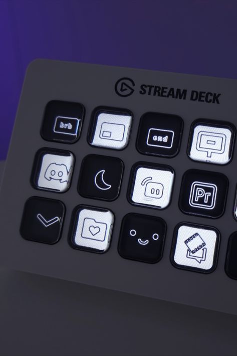 Black And White Gaming Setup Aesthetic, Stream Deck Aesthetic, Black And White Pc Setup Aesthetic, Famous Streamer Aesthetic, Stream Deck Setup, Twitch Streaming Setup Aesthetic, Streaming Aesthetic, Twitch Streamer Aesthetic, Streamer Aesthetic