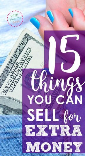 If you need cash quickly, here are 15 things you can sell fast - all items from around the house! It's simple to do & you won't even miss these items anyway. I love decluttering AND making extra cash in the process!! | easy money making ideas, selling to thrift stores #clutter What Can I Sell, Diy Study Table, Painted Pots Diy, What To Sell, Diy Crafts For Adults, Easter Basket Diy, Make Easy Money, Making Extra Cash, Quick Money