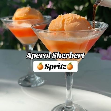 Cocktails (21+ to follow) | Your favorite cocktail just got transformed into the most delightful dessert...🍊🍹 This Aperol Spritz Ice Cream will have you dreaming of… | Instagram Fresh Orange Juice, Fresh Orange, Orange Zest, Aperol Spritz, First Bite, Follow On Instagram, Fresh Mint, Dreaming Of You, Ice Cream