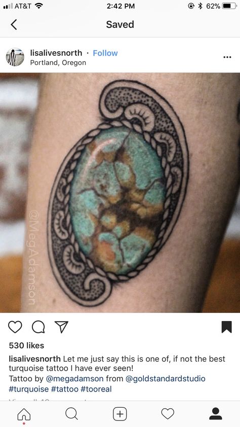 Turquoise Tattoo Stone, Turquoise Stone Tattoo, Turquoise Tattoo For Women, Turquoise Tattoo, Braclet Tattoo, Underbreast Tattoo, 23 Tattoo, Cowboy Tattoo, Bull Skull Tattoos