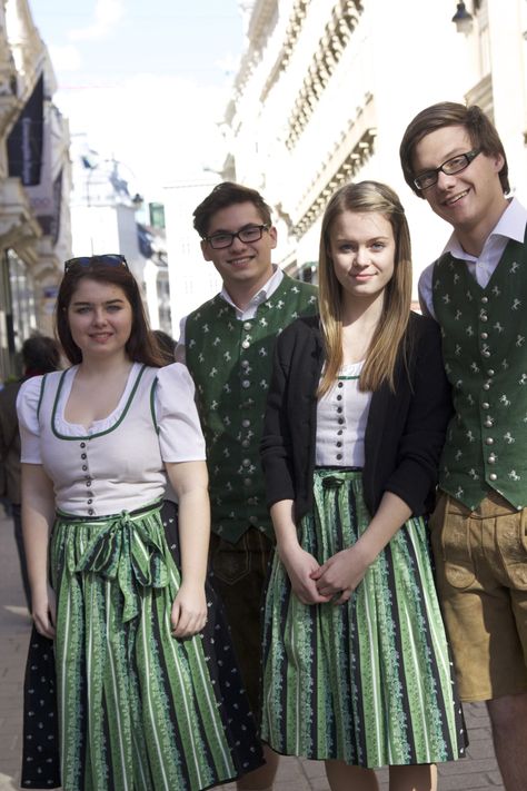 Austrian traditional clothing Austrian Clothing, Austrian Culture, Austrian Clothes, Traditional Outfit, Street Style Fashion, Intricate Embroidery, Flowing Skirt, Traditional Fashion, Easy Hairstyles For Long Hair