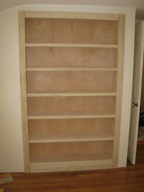 Closet To Bookshelf Conversion, Bookshelf Inside Closet, Turning A Closet Into Shelves, Closet Converted To Bookshelf, Closet Into Bookshelf, Closet Turned Bookcase, Turn Closet Into Bookshelves, Closet To Bookshelf Convert, Bookshelves In Closet