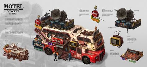 Vehicles, Hertz.昊 on ArtStation at https://www.artstation.com/artwork/4XRXJW Sketch Presentation, Vehicle Drawing, Scifi Interior, Tactical Truck, Apocalypse World, Futuristic Aesthetic, Crash Test, Isometric Illustration, Pixel Art Games