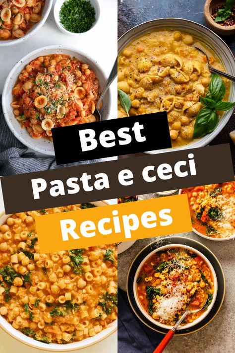 TOP 11 PASTA E CECI RECIPES FOR ITALIAN COMFORT Best Baklava Recipe, Veal Saltimbocca, Saltimbocca Recipe, Boiled Egg Recipes, Hard Boiled Egg Recipes, Comfort Pasta, Baklava Recipe, Best Pasta, Chickpea Soup