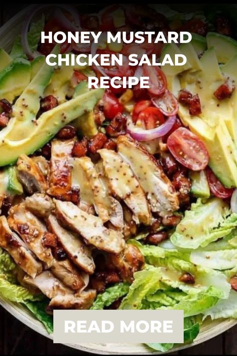 Whether you’re hosting a summer barbecue, planning a healthy lunch, or looking for a deliciously light dinner option, the Honey Mustard Chicken Salad is a perfect choice. This recipe combines the tangy sweetness of honey mustard with fresh, crunchy vegetables and succulent chicken, creating a dish that’s as satisfying as it is healthy. It’s a … Honey Mustard Chicken Salad, Honey Mustard Chicken, Mustard Chicken, Summer Barbecue, Dinner Options, Light Dinner, Chicken Salad Recipes, Honey Mustard, Chicken Salad