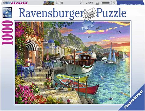 Amazon.com: ravensburger jigsaw puzzles 1000 pieces for adults Puzzle Corner, Puzzle Maker, Free Jigsaw Puzzles, Jigsaw Puzzles 1000, Free Puzzles, Puzzle Crafts, Ravensburger Puzzle, Puzzle 1000, Fantasy Images