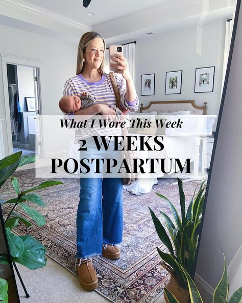 Follow @amber_swyers & comment TWO for the links to this week’s outfits. 2 weeks postpartum already and time can slow down with my little man…except the long nights. Those can speed up 🥱☕️ Postpartum Comfy Outfits, Winter Postpartum Outfits, Non Maternity Clothes For Pregnancy, 2nd Trimester Outfits, Postpartum Outfits Fall, 3 Weeks Postpartum, Postpartum Outfits, New Mom Outfits, Getting My Hair Done