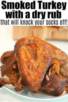 Best Smoked Turkey Recipe, Smoked Turkey Rub Recipes, Best Smoked Turkey, Turkey Cooker, Smoked Turkey Rub, Turkey Rub Recipes, Pressure Cooker Turkey, Turkey Rub, Turkey Seasoning